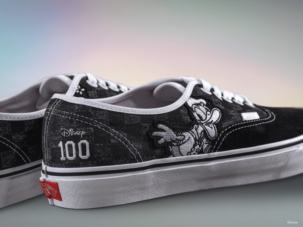 Illustrative example of disney vans shoes