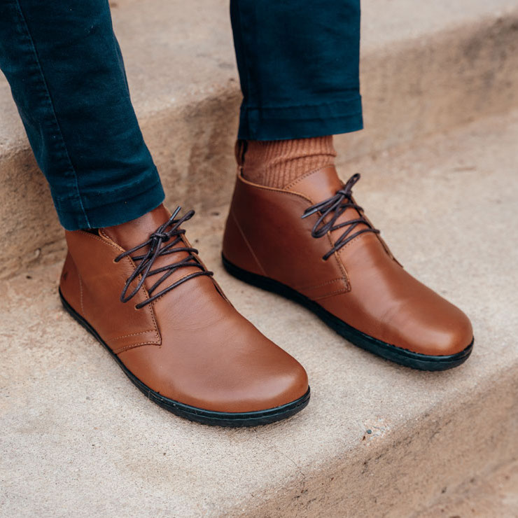 Illustrative example of dress shoes with wide toe box