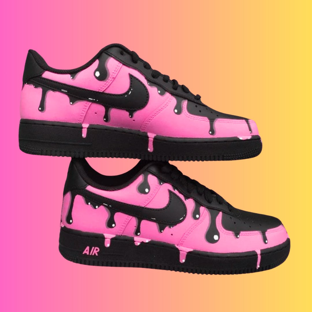 Illustrative example of drippy shoes