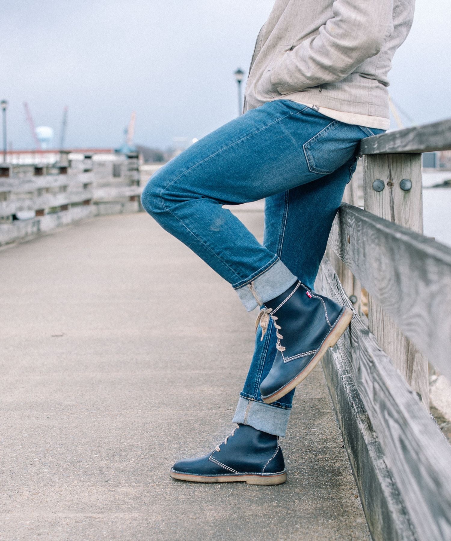 Illustrative example of duck feet shoes