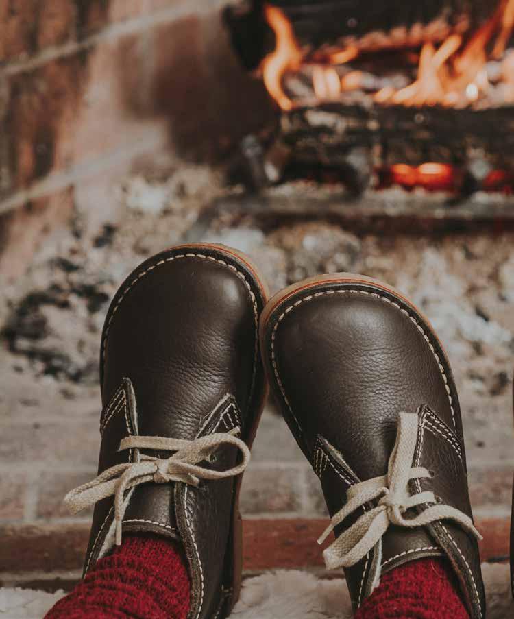 Illustrative example of duckfeet shoes