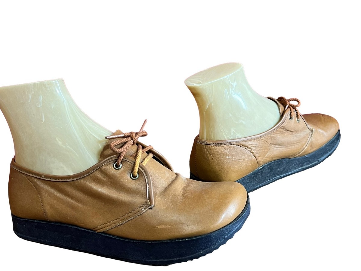 Illustrative example of earth shoes 1970s