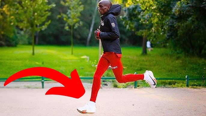 Illustrative example of eliud kipchoge shoes
