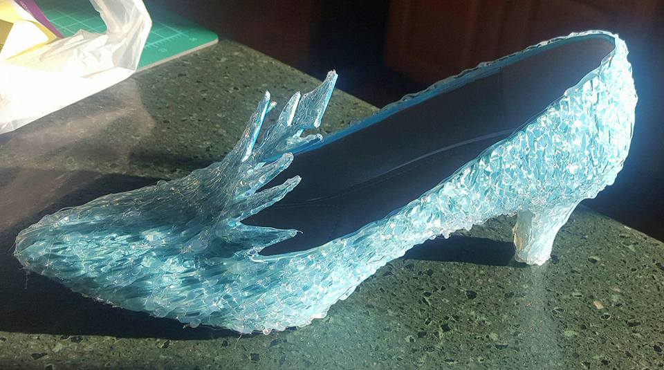 Illustrative example of elsa shoes