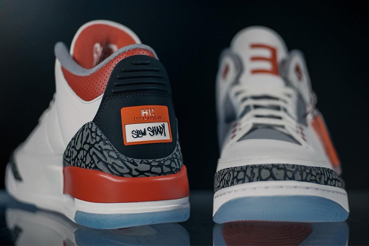 Illustrative example of eminem shoes