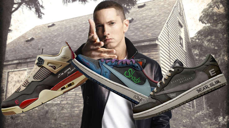 Illustrative example of eminem shoes