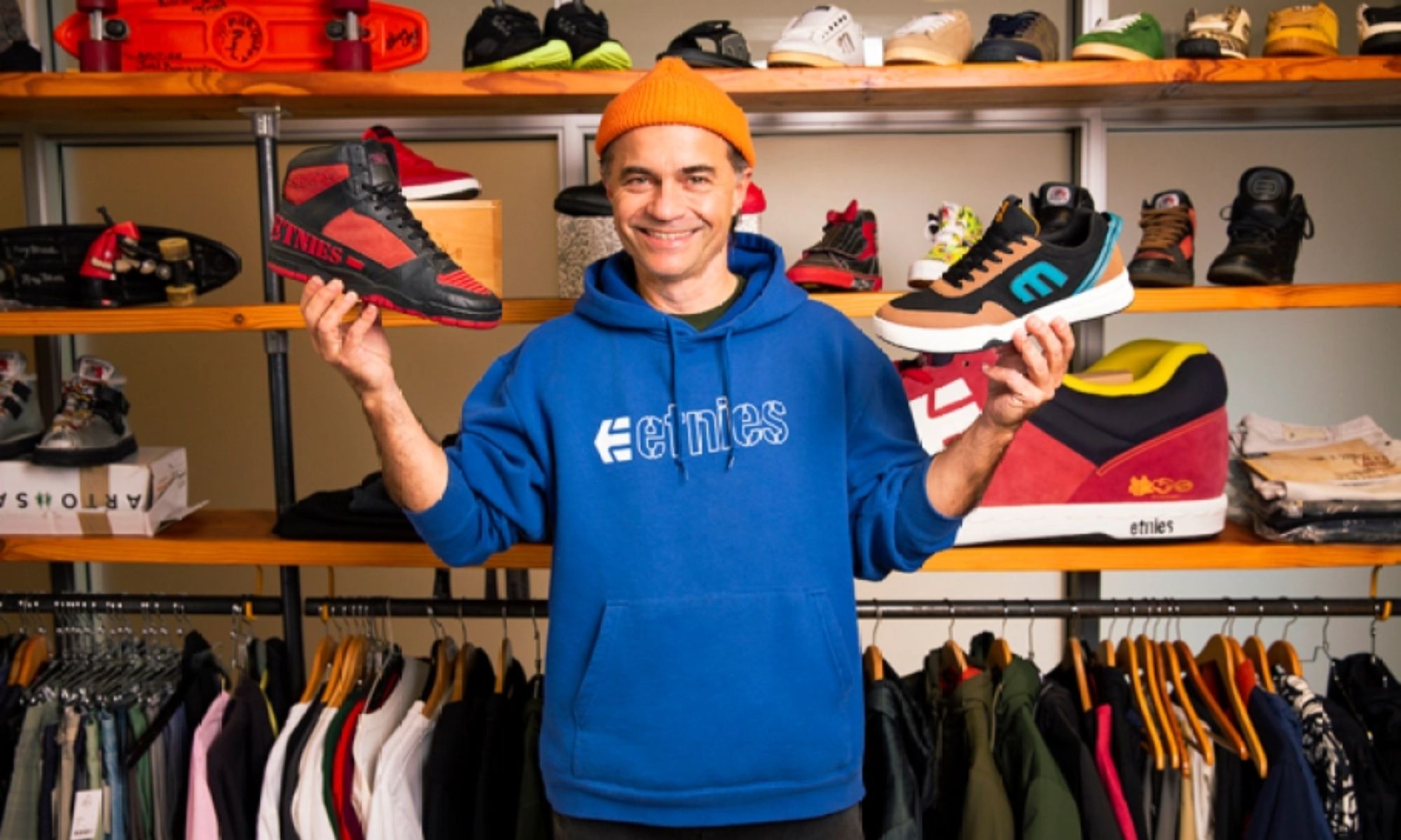 Illustrative example of etnies shoes