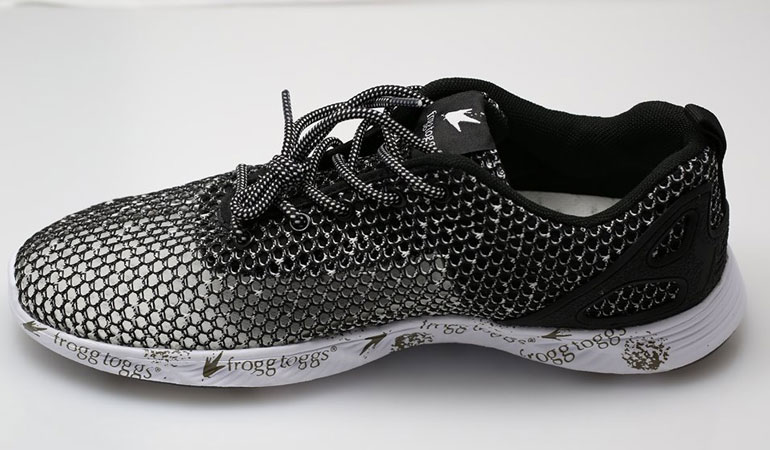 Illustrative example of frogg toggs shoes