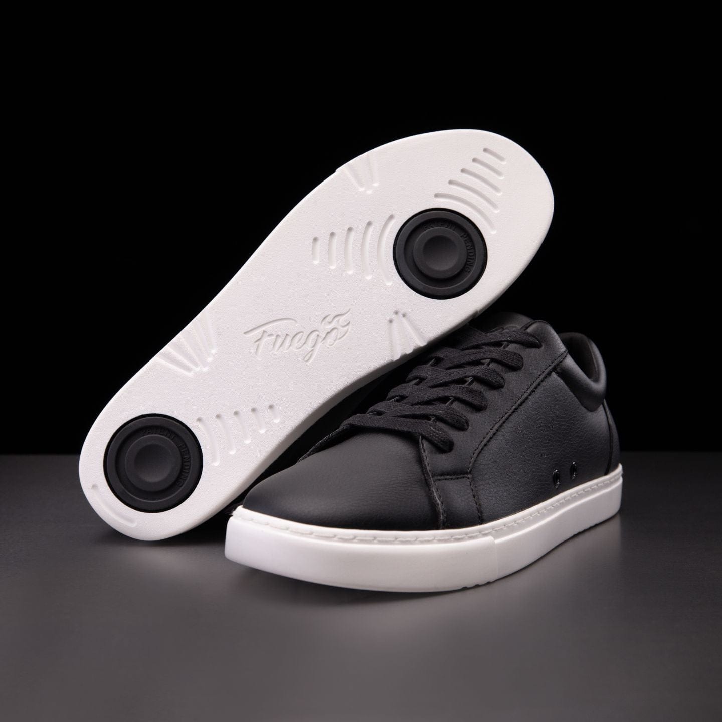 Illustrative example of fuego dance shoes