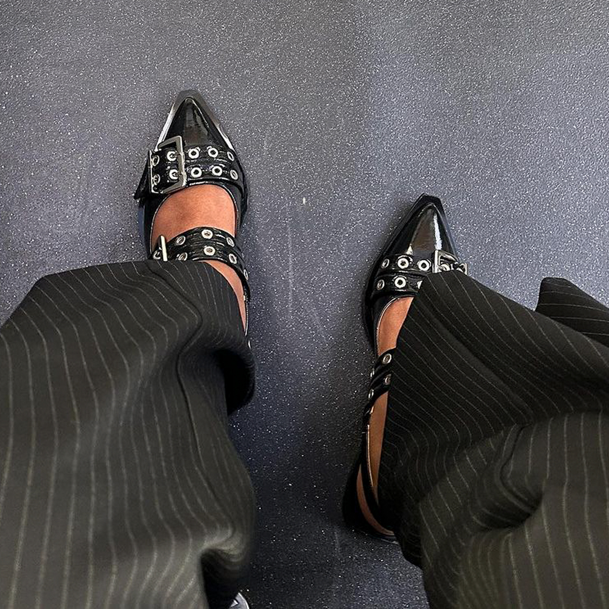 Illustrative example of ganni shoes