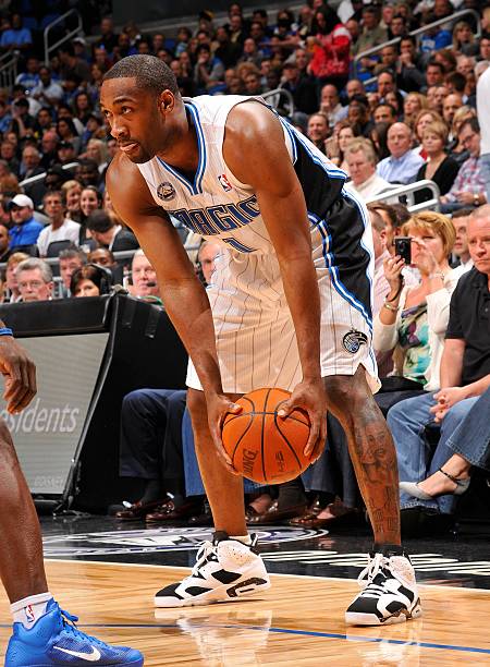Illustrative example of gilbert arenas shoes