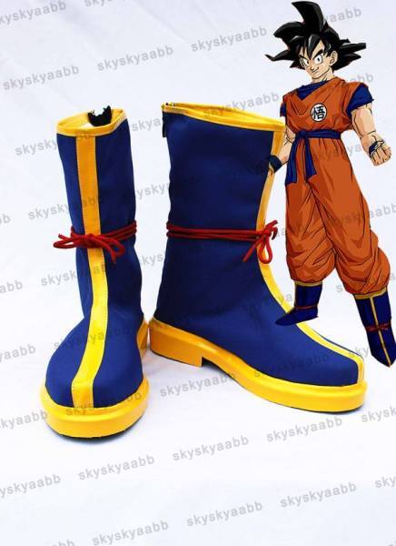 Illustrative example of goku shoes