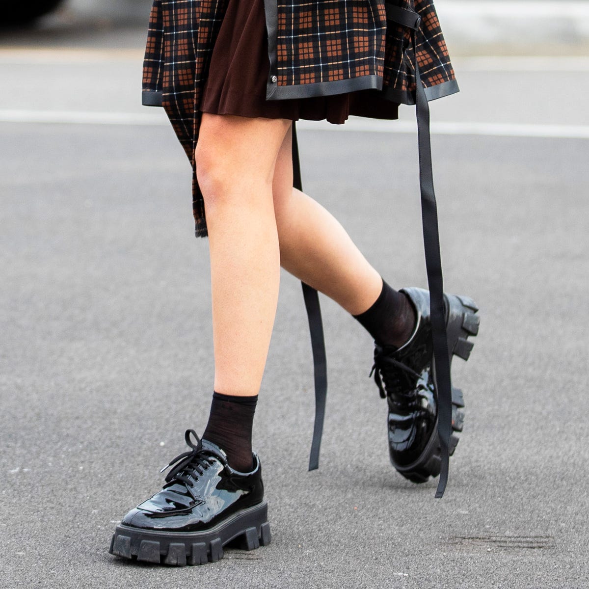 Illustrative example of goth shoes