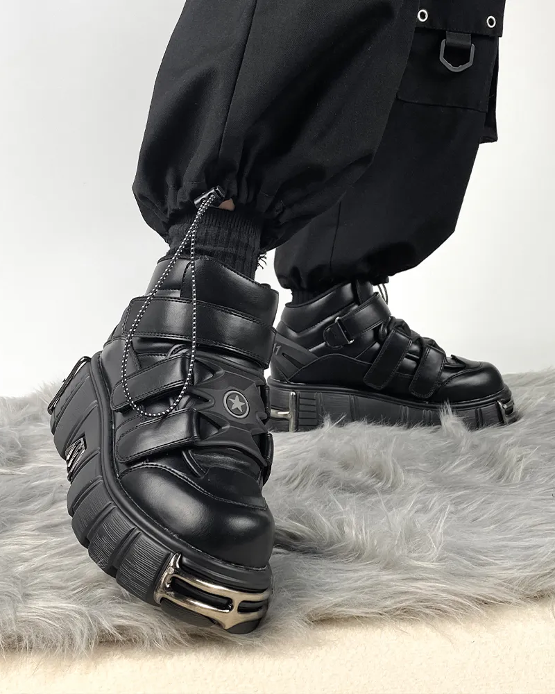 Illustrative example of goth shoes