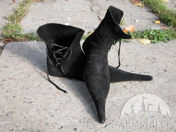 Illustrative example of gothic shoes