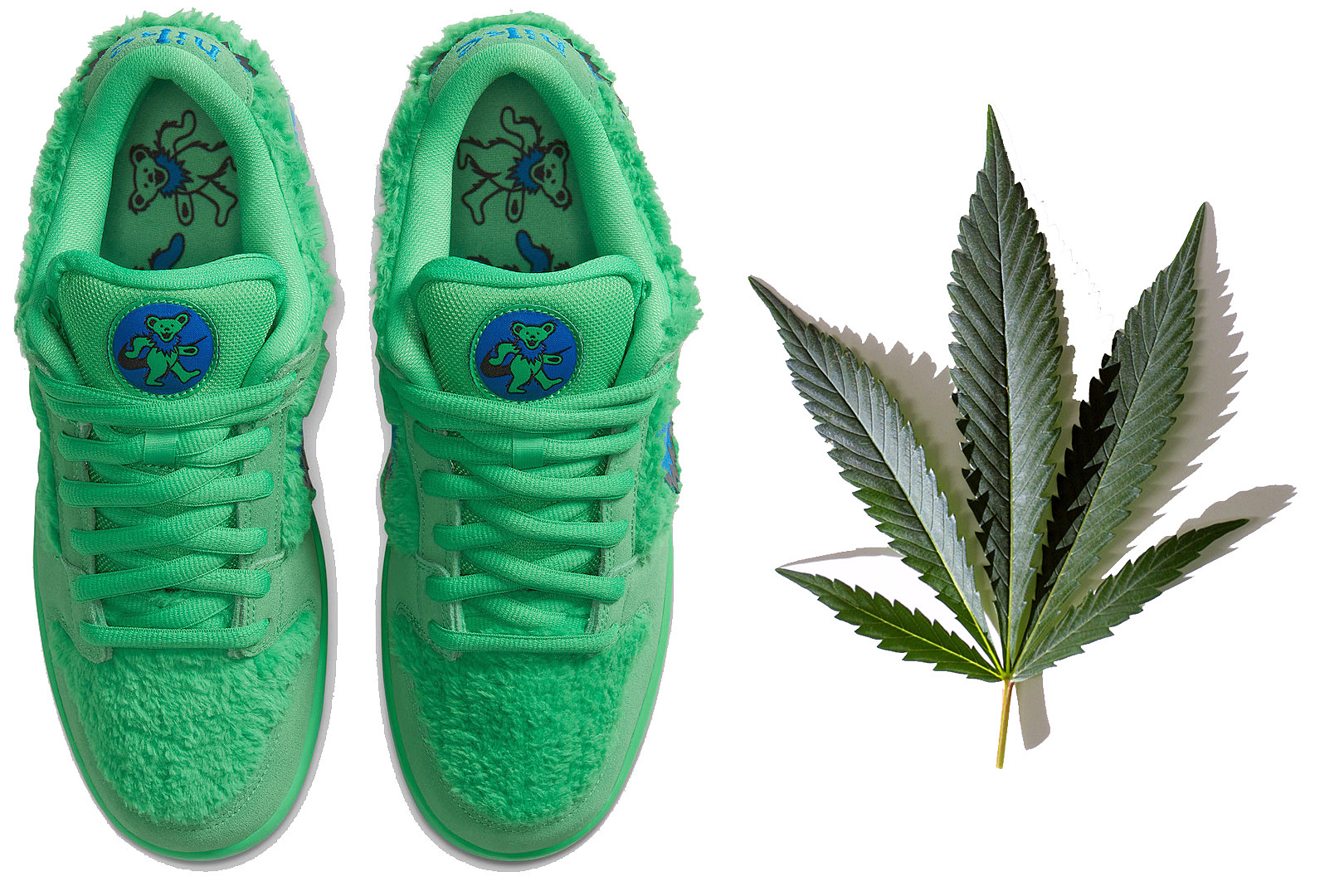 Illustrative example of grateful dead shoes