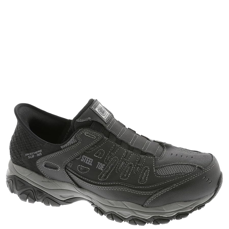 Illustrative example of hands free slip on shoes