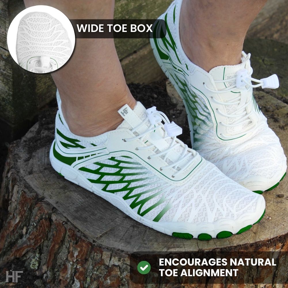 Illustrative example of hike footwear lorax barefoot shoes
