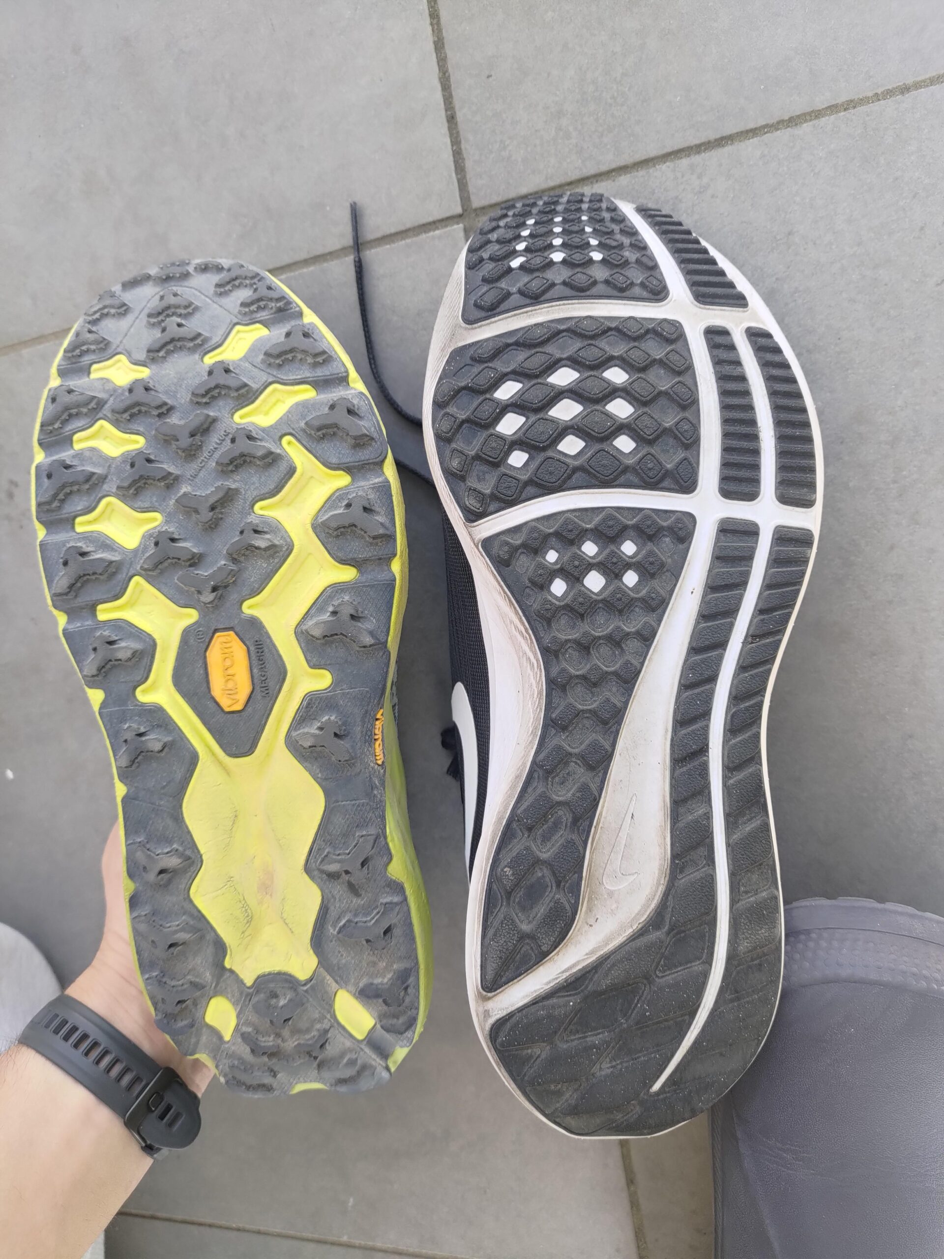 Illustrative example of hoka wide shoes
