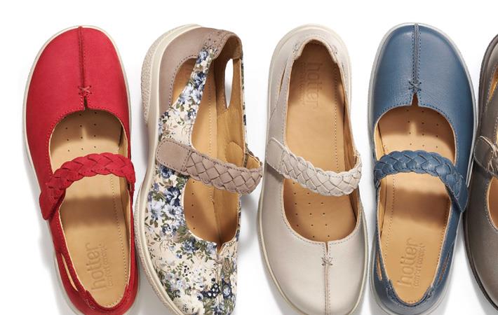 Illustrative example of hotter shoes shoes