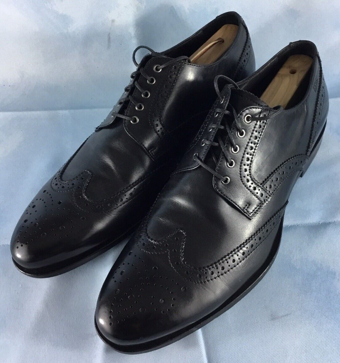 Illustrative example of hugo boss dress shoes