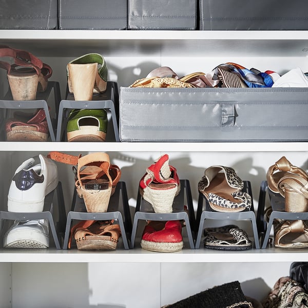 Illustrative example of ikea shoe organizer