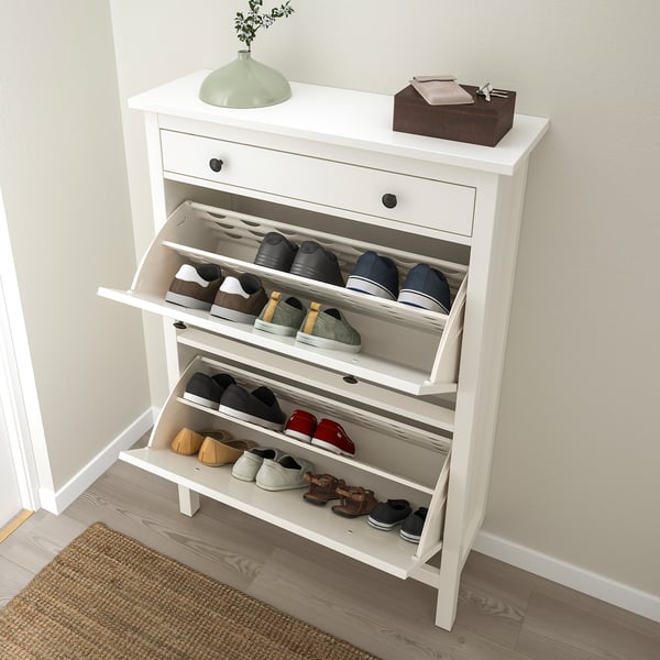 Illustrative example of ikea shoe organizer