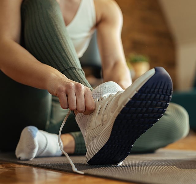 Illustrative example of indoor shoes