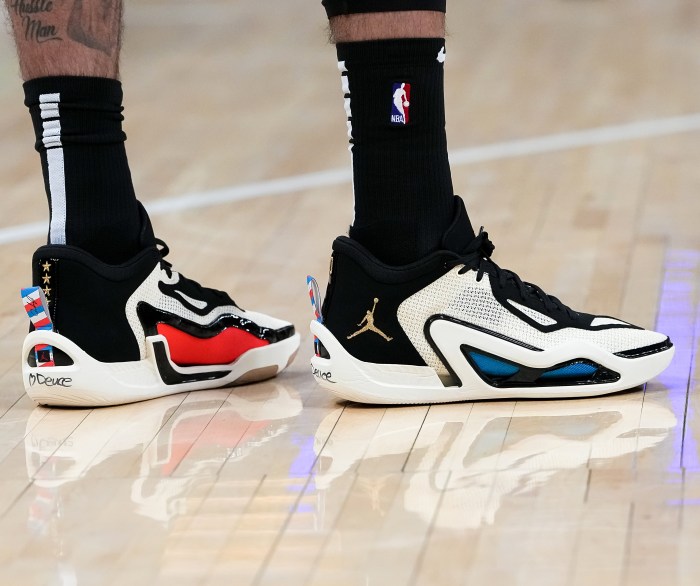 Illustrative example of jayson tatum shoes
