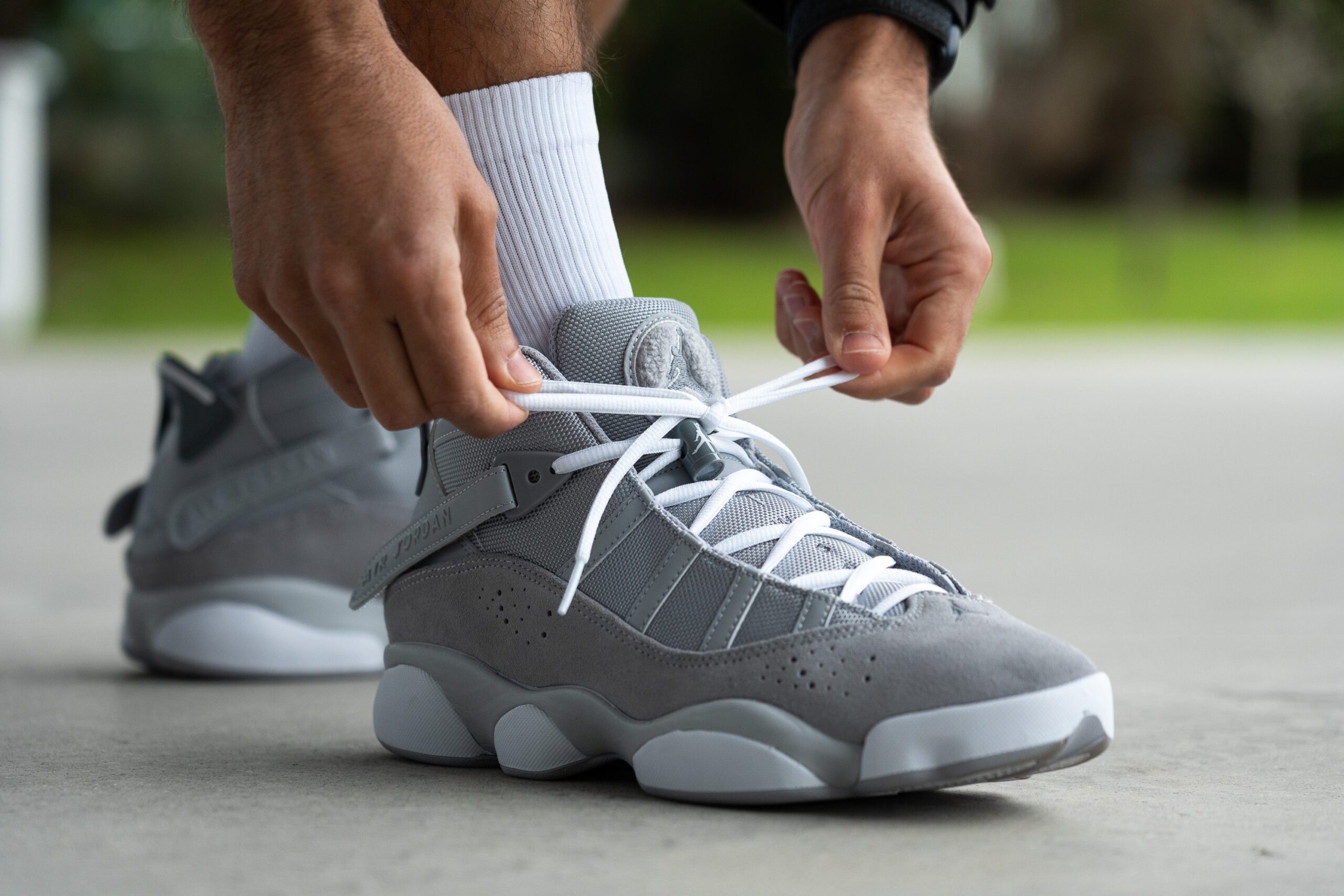 Illustrative example of jordan 6 rings shoes