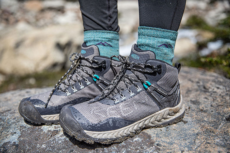 Illustrative example of keen hiking shoes