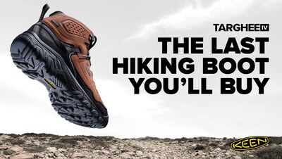Illustrative example of keen hiking shoes