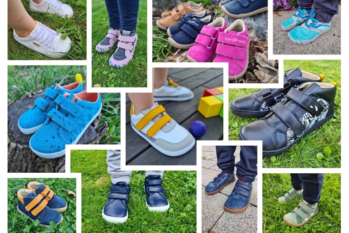 Illustrative example of kids barefoot shoes
