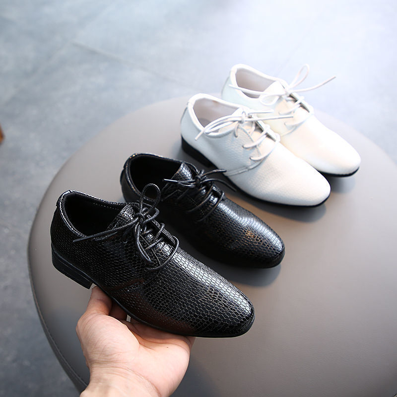 Illustrative example of kids dress shoes