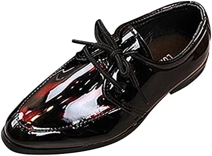 Illustrative example of kids dress shoes