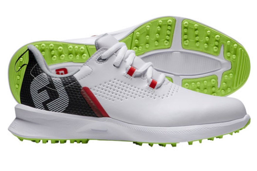 Illustrative example of kids golf shoes