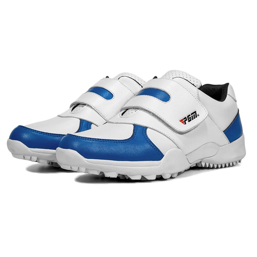 Illustrative example of kids golf shoes