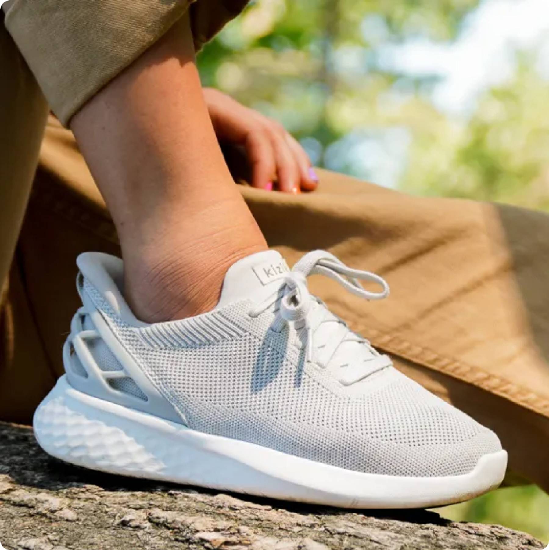 Illustrative example of kizik shoes