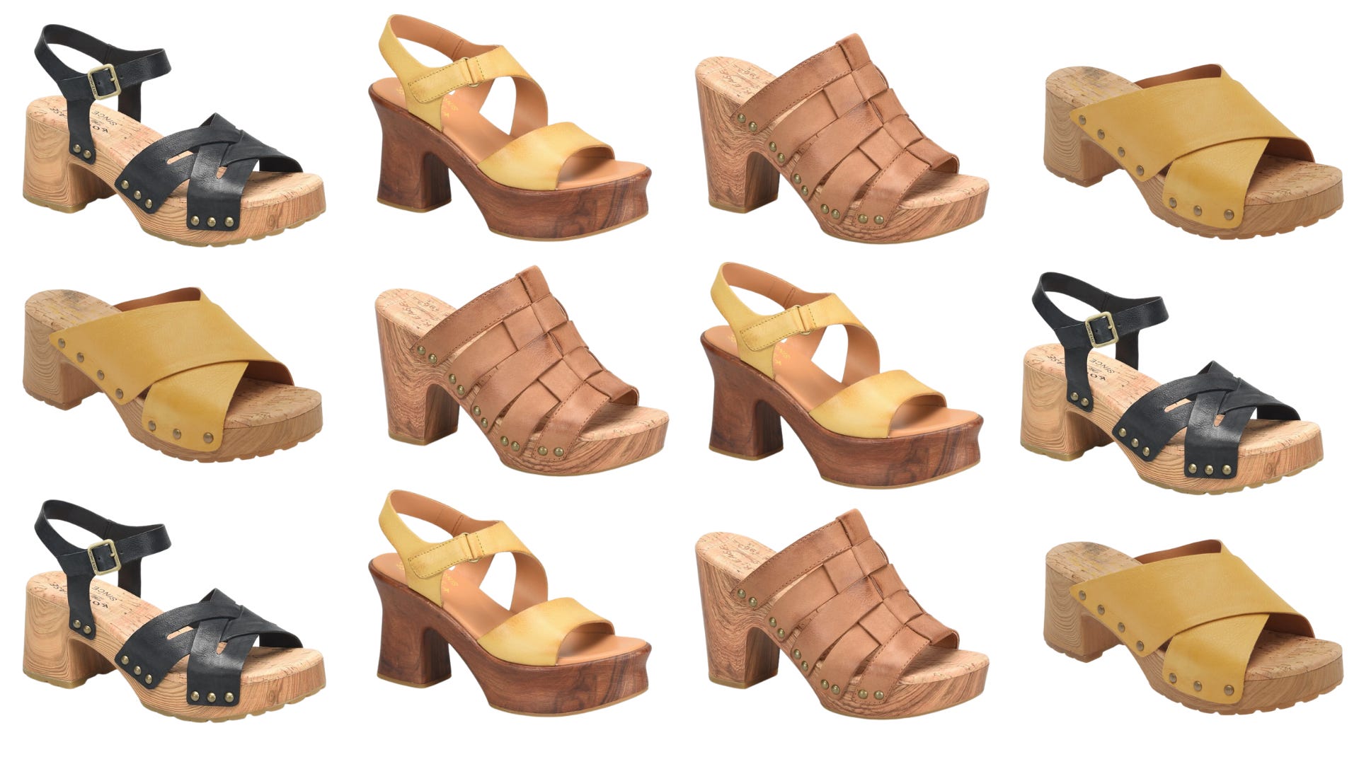 Illustrative example of korks shoes