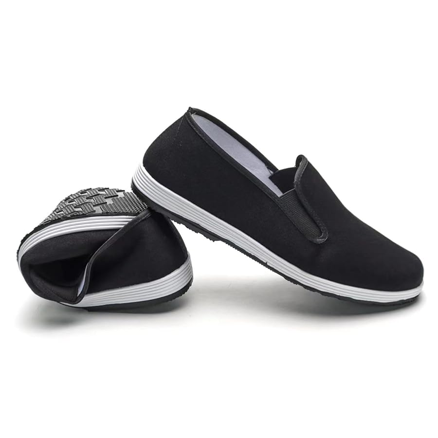 Illustrative example of kung fu shoes