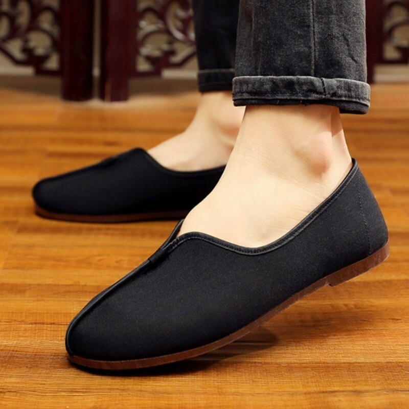 Illustrative example of kung fu shoes
