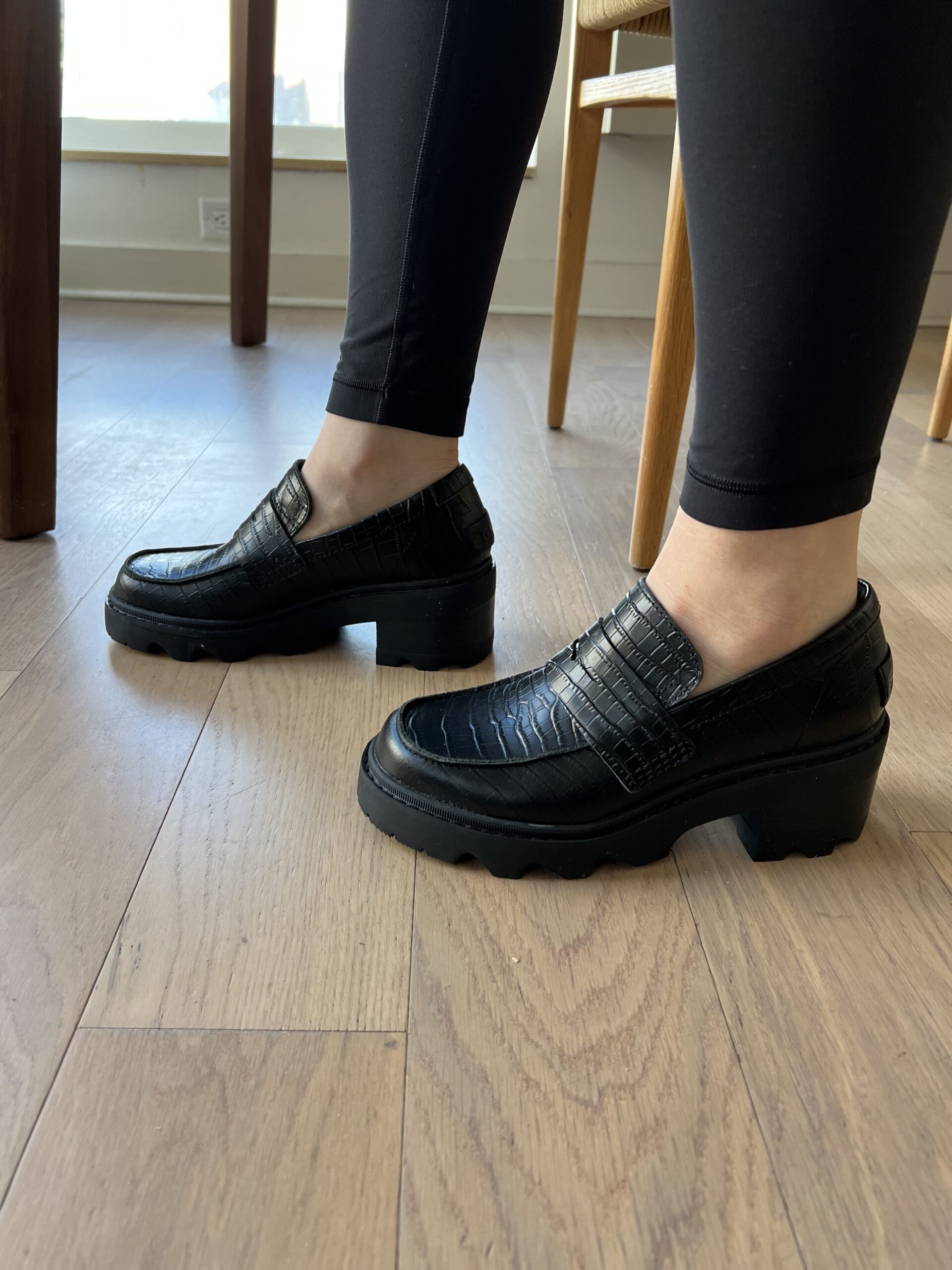 Illustrative example of ladies work shoes for standing all day