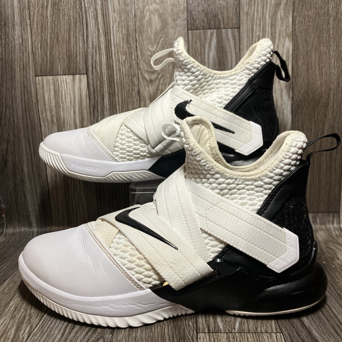 Illustrative example of lebron training shoes white