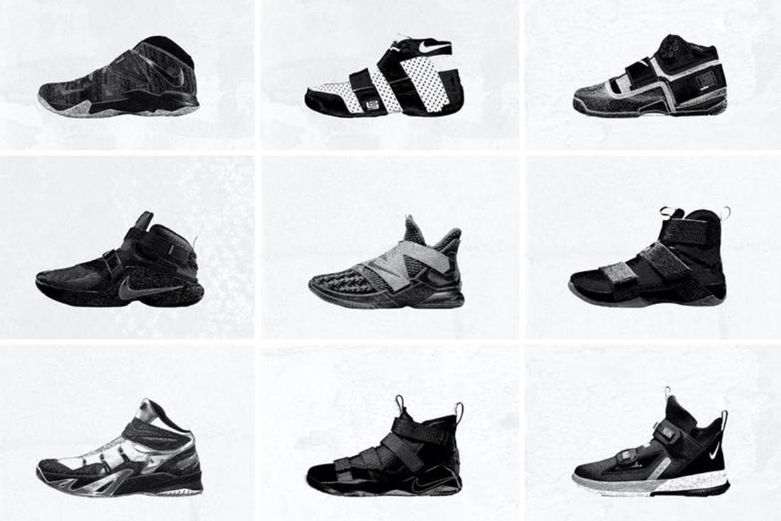 Illustrative example of lebron with strap shoes