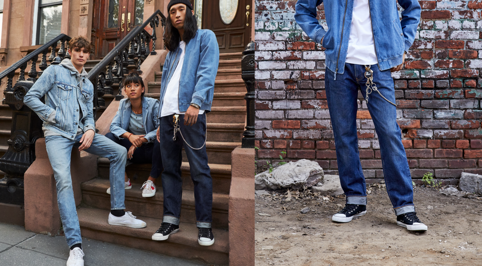 Illustrative example of levis shoes