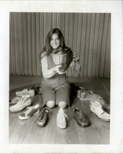 Illustrative example of levis shoes
