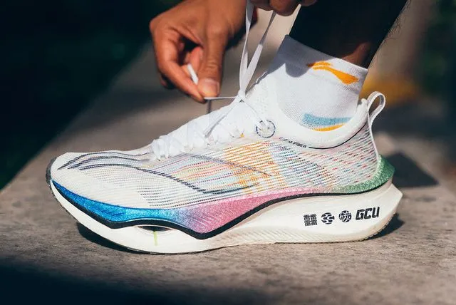 Illustrative example of li ning shoes