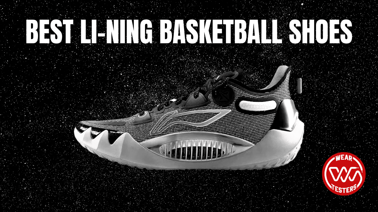 Illustrative example of li ning shoes