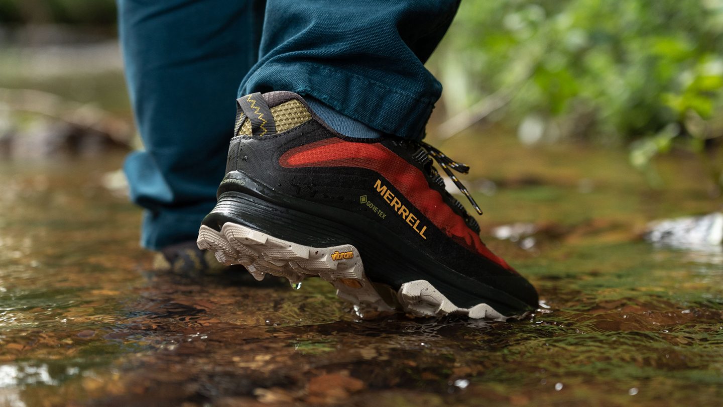 Illustrative example of lightweight hiking shoes