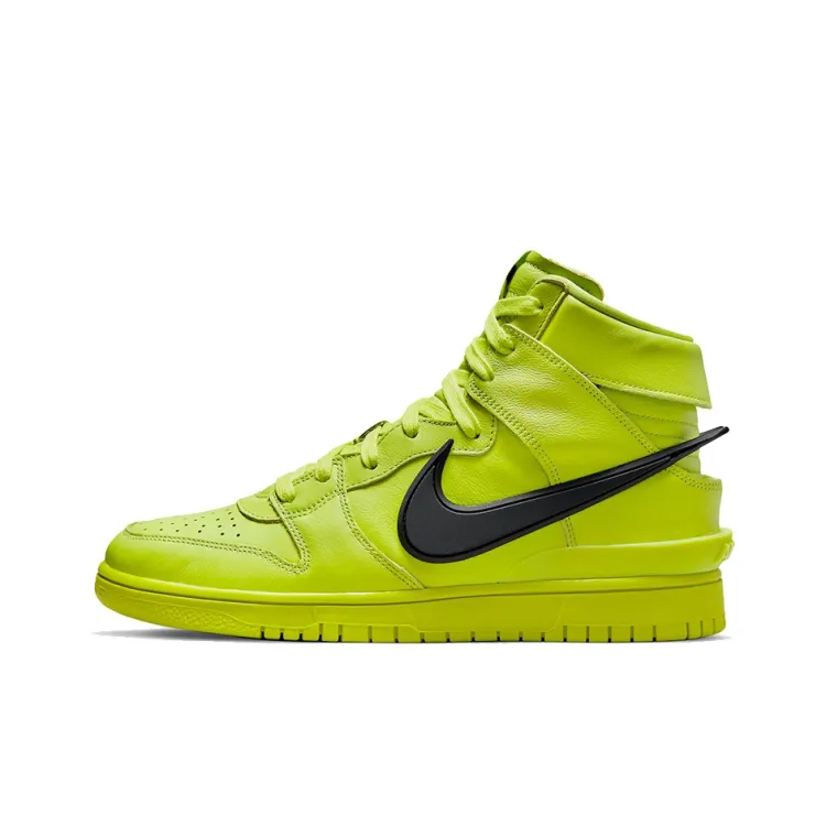 Illustrative example of lime green shoes